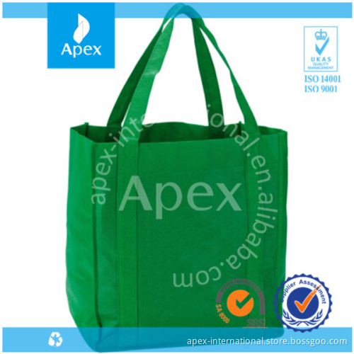 cheap promotional nonwoven grocery large tote shopping bags
